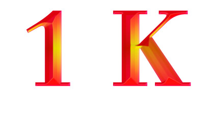 1k Subscriber Celebration PNG transparent background