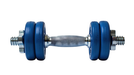 Pair of dumbell isolated on white background