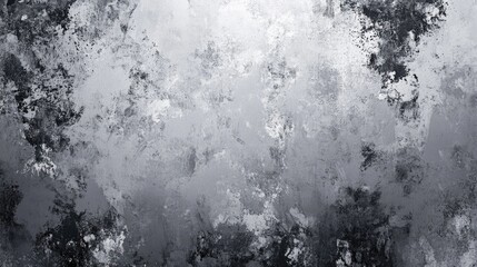 Batik Wallpaper Design with Grey Silk Background Luxurious White Patterns Dark Sky Print Grunge Space Texture Distressed Black Accents Abstract Grey Decoration