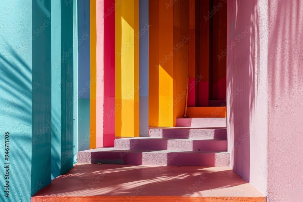 Poster bold color combinations that pop