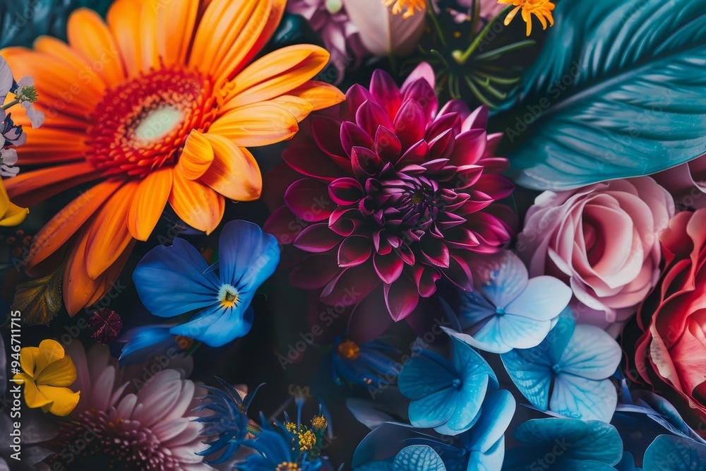 Poster bold color combinations that pop