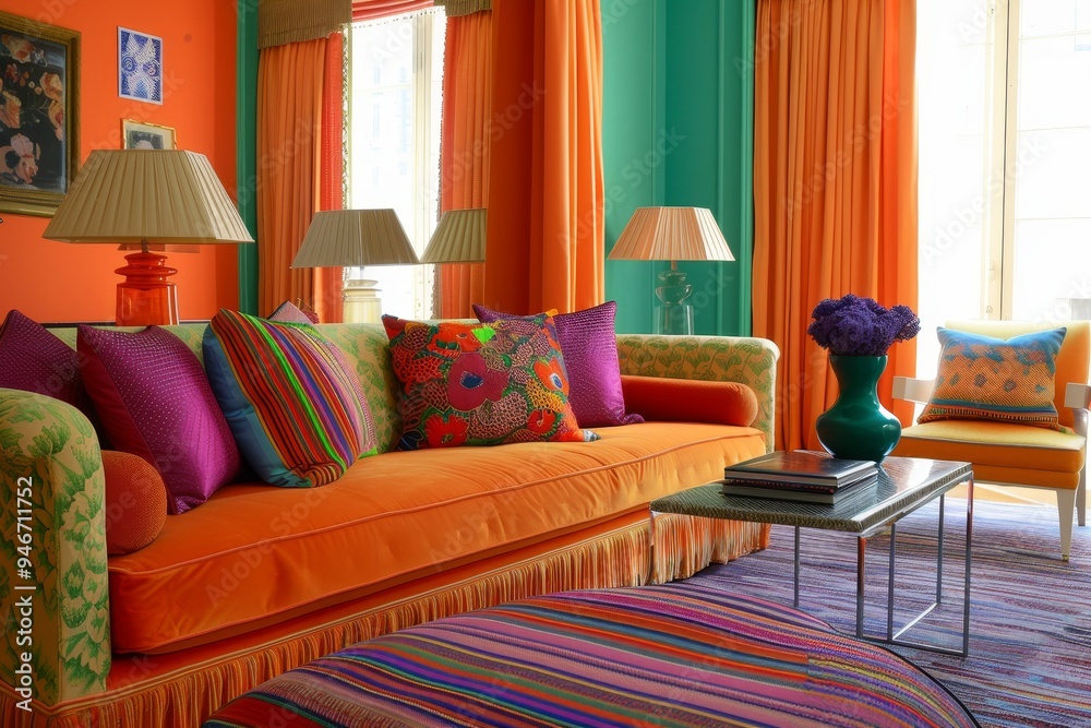 Poster bold color combinations that pop