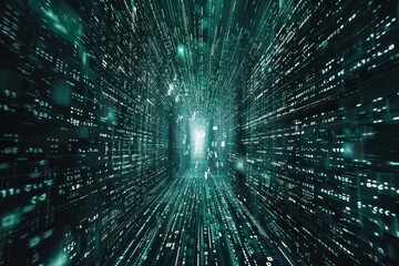 Naklejka premium Data mining uncovers insights for effective management