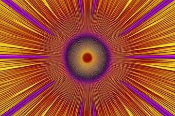 Vibrant Radial Gradient Background in Orange Gold and Purple with Fun Noise Texture