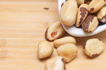 bowl full of Brazil nuts