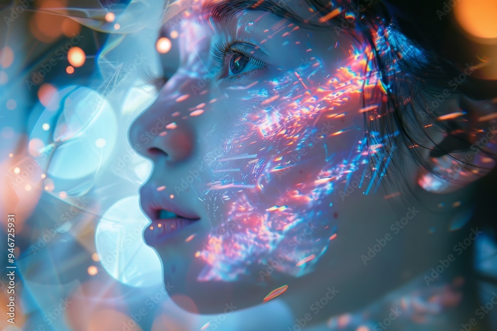 Aufkleber An artificial intelligence develops a sense of creativity
