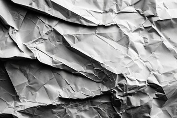 Fototapeta premium White recycled craft paper texture as background. Grey paper texture, Old vintage page or grunge vignette of old newspaper. Pattern rough art creased grunge letter. Hardboard with copy space for text.