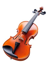 violin isolated on white background