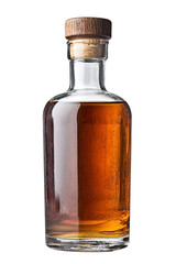 Whiskey bottle, isolated.