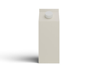 Milk carton mockup