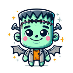 Cute Frankenstein Monster