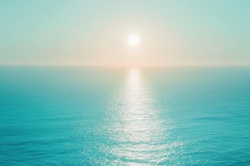 Obraz premium Abstract blue water, seascape ripples on blurred background