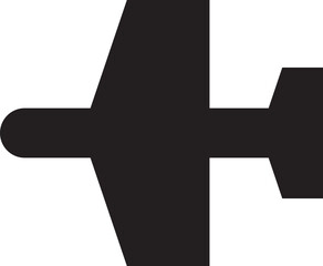 Airplane Icon, Aircraft Flight Symbol, Drone Icon