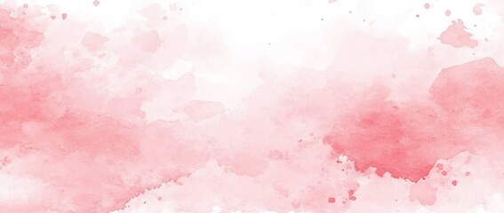 Fototapeta premium There is a space for an image or text on a white paper background with an abstract pink splash
