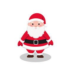 Hand drawn Cute Santa Claus