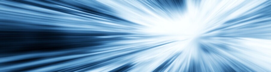 The background is blurred or light blue with subway infrastructure in the background of a metro escalator