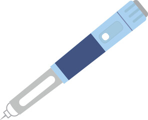Weight-Loss Drugs Semaglutide Ozempic pen injection icon.