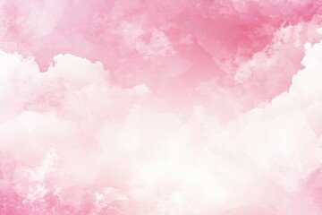 Obraz premium An abstract watercolor background in pastel shades of pink and peach.