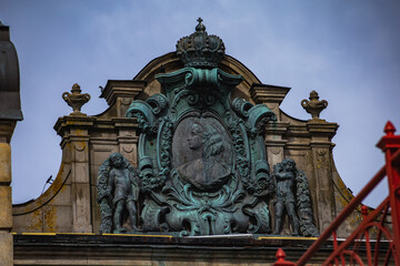 Sovetsk, Kaliningrad region, Russia, May 10, 2022 Bridge of Queen Louise, border between Russia and Lithuania