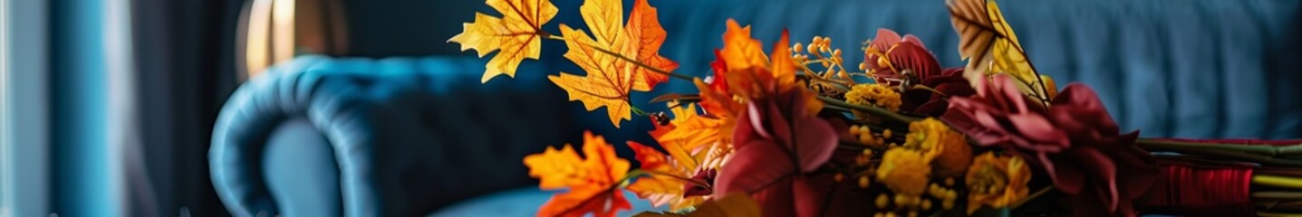 autumn bouquet in the interior.