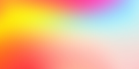 Abstract Colorful Gradient Background Blurred Grainy Trendy Backgrounds For Banner, Poster, Wallpaper, Etc