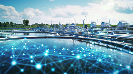 Water Treatment Plant with Advanced Technology
