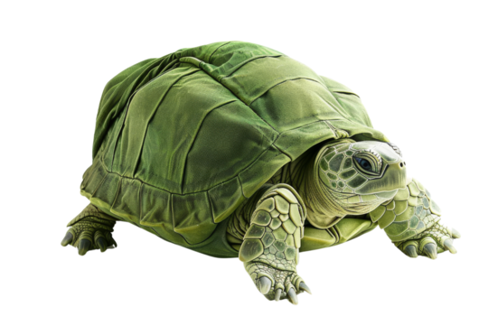 Green Tortoise Isolated