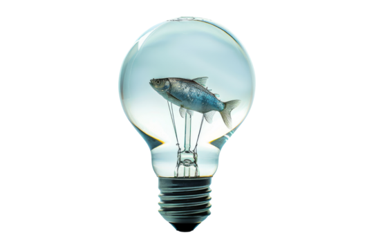 Fish in a Light Bulb