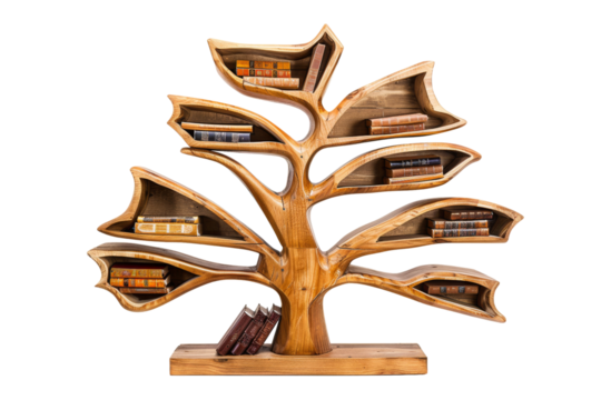 Tree Shaped Bookshelf