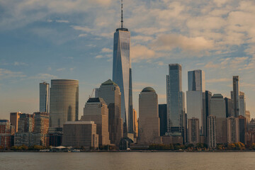 Obraz premium New York City urban architecture. New York City metropolis. New York City in USA. Streets of New York City.