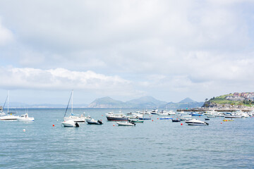 Obraz premium Panoramic view of Castro Urdiales, Cantabria, Spain