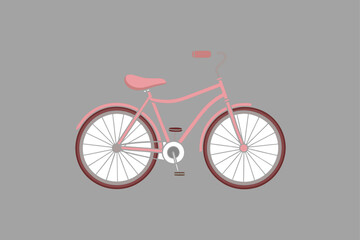 "Classic Vintage Bicycle Vector | Retro Styling & Detailed Nostalgic Design"