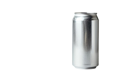 Soda blank can isolated on white background