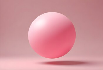 Pink Sphere Round Ball Modern Background Bubble Banner Graphic Design
