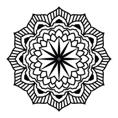 Mandala art illustration