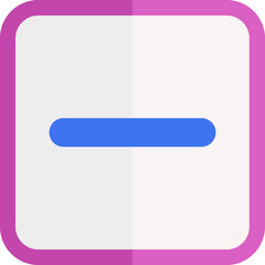 Obraz premium Minus Icon