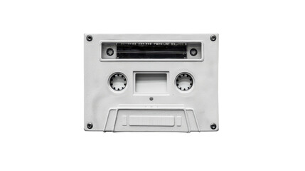 Obraz premium Old cassettes tapes isoalted on white background