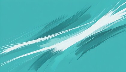 Abstract Colorful Brush Strokes Minimalistic Background Painting
