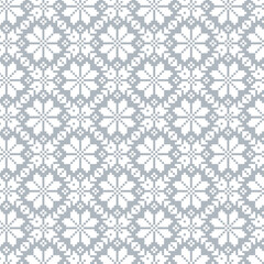 seamless pattern with elements,knitted