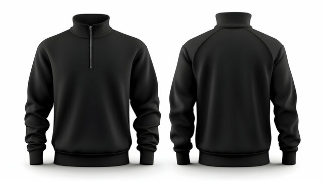 Zip hoodie template hotsell