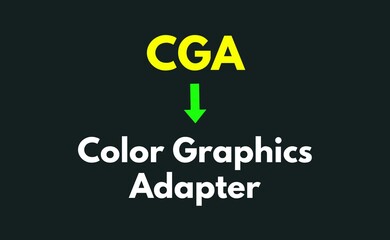 CGA Meaning, Color Graphics Adapter