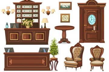 A cozy living room with various pieces of furniture, perfect for home decor and interior design