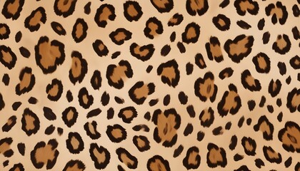 Leopard Animal Pattern Wild Cat Illustration Background Graphic Design