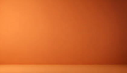 Minimalistic Orange Backdrop Colorful Studio Background Graphic Product Design