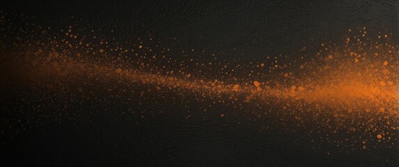 Fototapeta premium Abstract Orange and Black Spatter Pattern