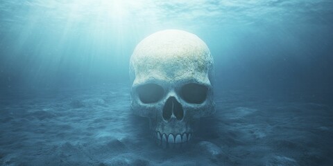 Glimmering Treasure of the Skeleton Crew in a Darkened Cove Filled with Secrets