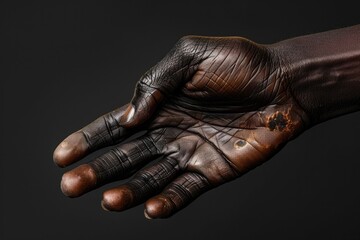 A close-up shot of a person's hand grasping an unknown item, suitable for use in various contexts where hands or objects need to be depicted