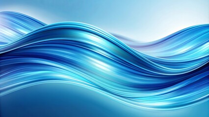 Abstract blue wave background with vibrant and flowing design, abstract, blue, wave, background, vibrant, flowing, design, pattern