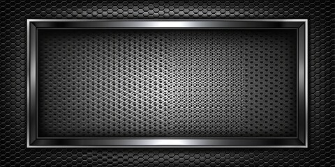 Abstract black metallic frame sports concept background , sports, abstract, black, metallic, frame, concept, background