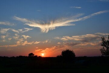 Fototapeta premium Cloudy Sunset
